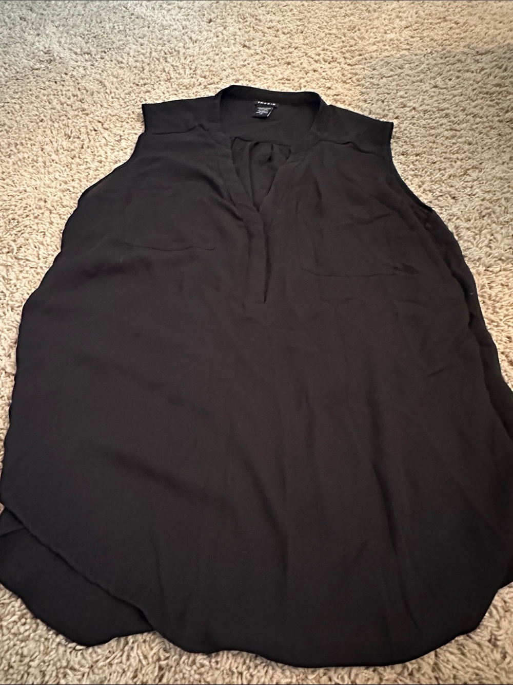torrid Black Sleeveless V-Neck Camisole